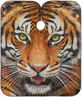 ALAZA Vintage Tiger Animal Barber Cape for Men Women, Waterproof Haircut Apron Beard Shaving Bib Hair Cutting Cloth 55 x 65 Inch by ALAZA