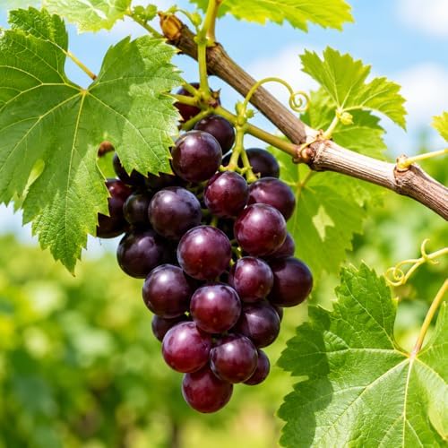 Southland Muscadine Vine - 28-36" Tall Live Plant - 2 Gallon Pot - Image 4