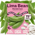 SVI 75 Henderson Lima Bean Seeds (Phaseolus lunatus) – Bush Baby Lima Beans Seed Packets, Green Beans – Heirloom Vegetable Seeds for Outdoor Home Garden, Containers by SVI