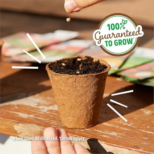 Back to the Roots 100% Organic Heirloom Seeds - Build Your Own 5 Pack Bundle, Flower, Vegetable, Fruit, Herb Seed Packets - Image 6