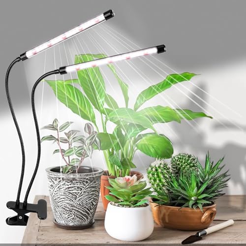 Plant Grow Light 6500K Full Spectrum 84 LED with Clip Grow Lamp 2PCS - Image 5