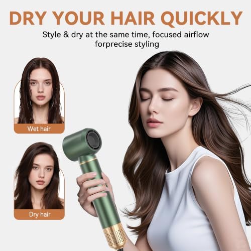 5 in 1 Blow Dryer Brush, Hair Dryer Brush Set Upgrade Hot Air Brush - Image 6