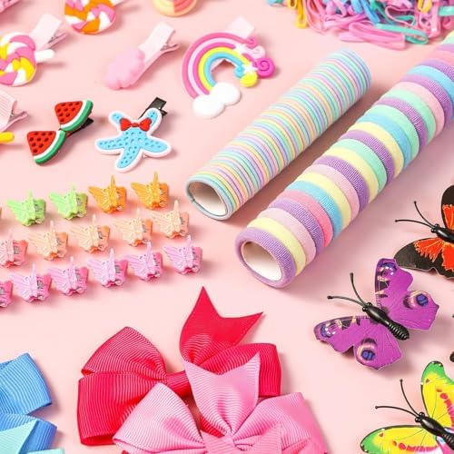 Hair Accessories Set Gifts for Toddler Kids Baby Little Girl - Image 2