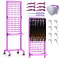 Braiding Hair Rack 280 Pegs with Tray and Braid Tools by Sunnacate