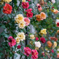 Random Climbing Live Rose Plant, Bush, 5-10 Inch Tall by PlantsSeedsBulbs