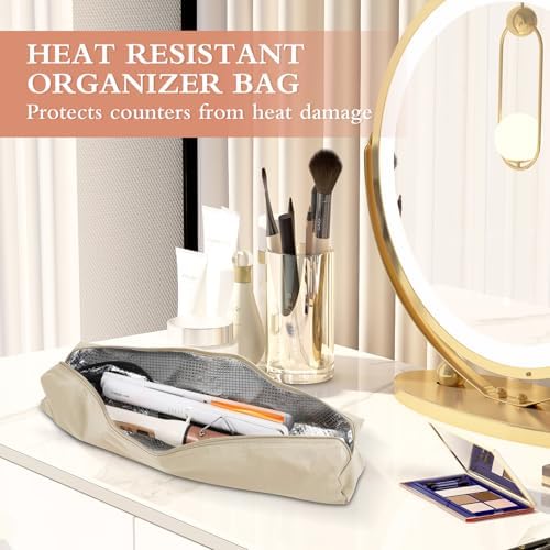Suafrnut Professional Heat Resistant Hot Hair Tools Organizer Bag - Image 2