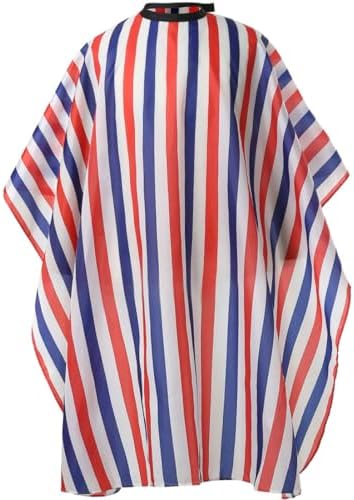 Professional Hair Cutting Cape with Adjustable Snap Closure, Salon Barber Cape,Waterproof Hairdressing Salon Cape Multicolor by Borogo