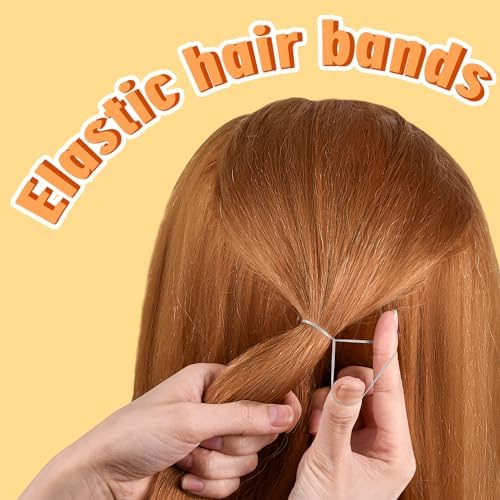 IKOCO Hair Tie Set, 1505 Count Colorful Elastic Hair Rubber Bands with Topsy Tail Hair Tools, Rat Tail Comb and Hair Clips for Women Hair Styling - Image 2