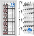 Shoe Rack for Door, Over Door Shoe Organizer for Closet by Zebricolo