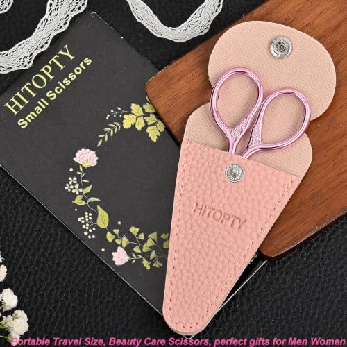 Small Pointed Scissors for Women Men Facial Hair, Beard, Mustache - Image 4