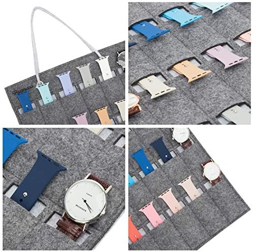 PACMAXI Hanging 24 Watch Band Hanging Storage Organizer(Grey) - Image 3