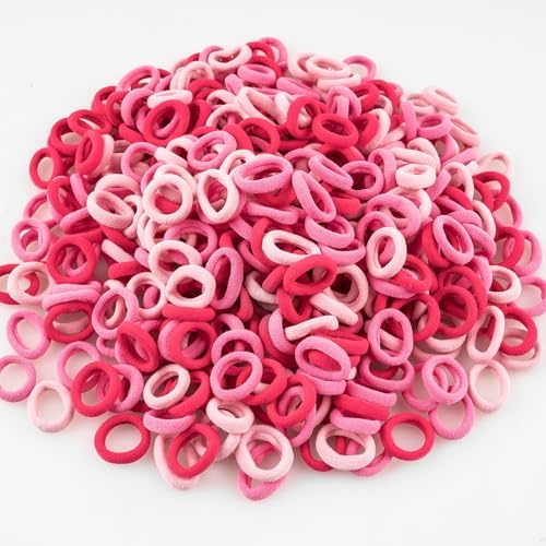 TVINLIK 400 PCS Baby Hair Ties – No Damage Elastic Ponytail Holders by Unknown