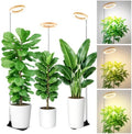 Grow Lights for Indoor Plants, 6.3" Full Spectrum Plant Light with Base by LBW