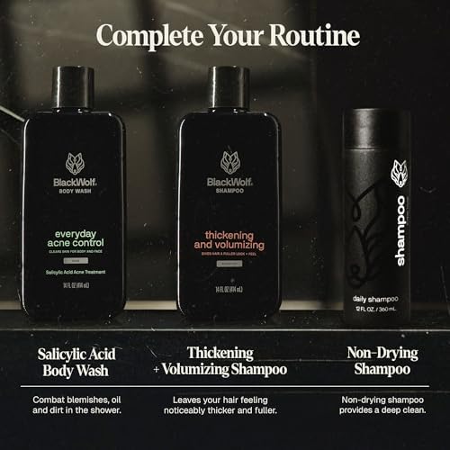 Black Wolf Sonic Scalp Head Massager & 100% Pure Argan Oil Bundle - Image 6