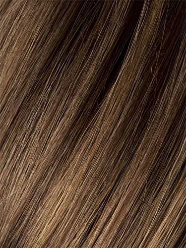 Tab Petite Cap Wig Color Mocca Rooted - Ellen Wille Wigs 3" Short Layers Precision Cut Spiked Pixie Monofilament Crowne Lace Front Natural Hairline Womens Peluca Bundle MaxWigs Hairloss Booklet - Image 2