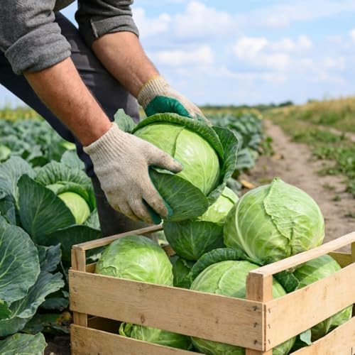 1000 Live Cabbage Seeds, Vegetable Garden Seeds - Image 6