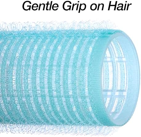 10pc Gentle Grip Hair Roller Set for Salon-Style Voluminous Curls at Home - Image 4