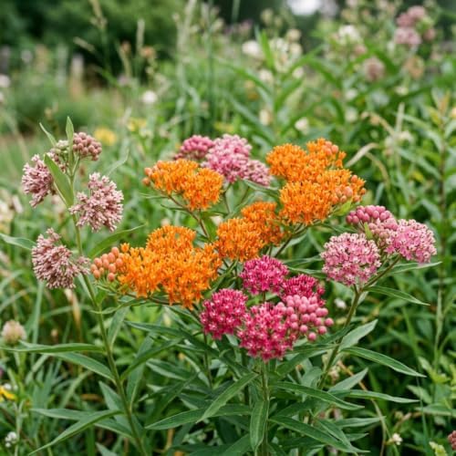 3 Mixed Milkweed Live Plants, Hardy Milkweed Shrub, 4-9 Inches - Image 6