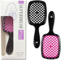 2PCS Detangling Hair Brush, Detangling Hair Brush,Detangling Brush for Curly Hair, Wet and Dry Detangle Brush,Scalp Massage Brush (Black+Pink). by Unknown