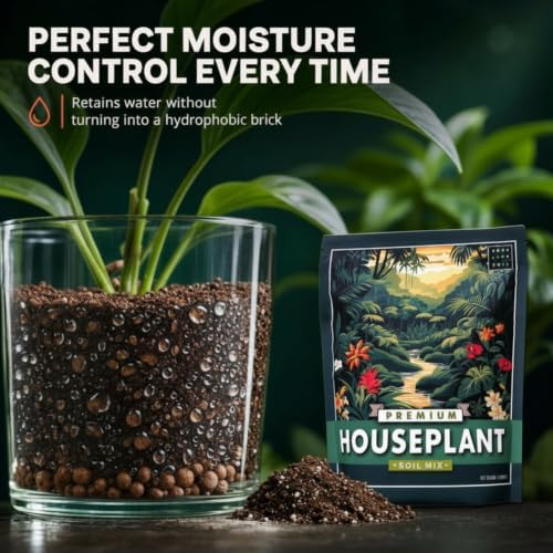 Agralife Houseplant Soil 4 Quarts Premium Organic Mix for Indoor Plants - Image 5