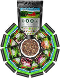 B&KM Farms Vegetable Seed Collection - 10 Varieties, 10,000+ Heirloom Non-GMO Seeds, Resealable Storage Packaging (10 Pack: The Essential Greens Collection) by BKMFarms
