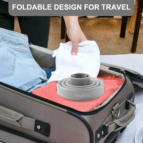 KingKam Collapsible Silicone Hair Diffuser for 1.57-1.96 inch Nozzle - Image 6
