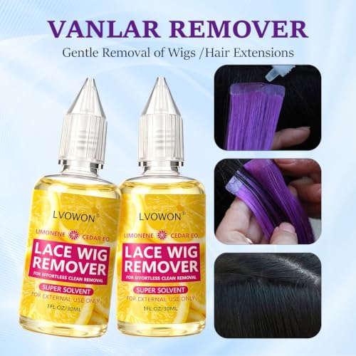 Wig Kit Set of 10, Waterproof Lace Glue Adhesive Accessory Set - Image 6