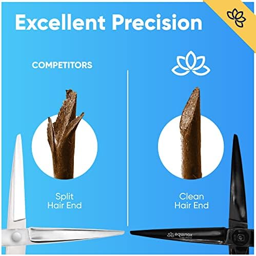 Equinox Razor Edge Series Professional Hair Scissors - 6.5� Premium Japanese Stainless Steel Hair Cutting Scissors, Hair Shears, Hair Razors for Hair Cutting, Barber Accessories & Hair Salon Supplies - Image 4