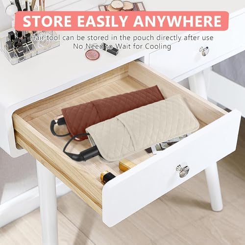 Heat Resistant Hair Tools Organizer Cover Bag(13.8" x 5.5") - Image 7