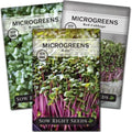 Sow Right Seeds- Superfood Microgreens Seed Collection for Planting Indoors by SowRightSeeds