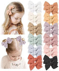 Niceye 24 Pack Baby Hair Bows for Girls, Toddler Hair Clips in Paris by Niceye