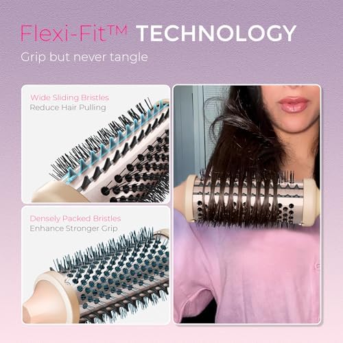 TYMO Thermal Brush Curling Brush, STYLUX 1.7" Heated Round for Blowout Look - Image 3