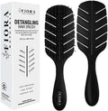 Fiora Naturals Detangler Brush for Wet and Dry Hair, Soft Detangling Brush by FioraNaturals