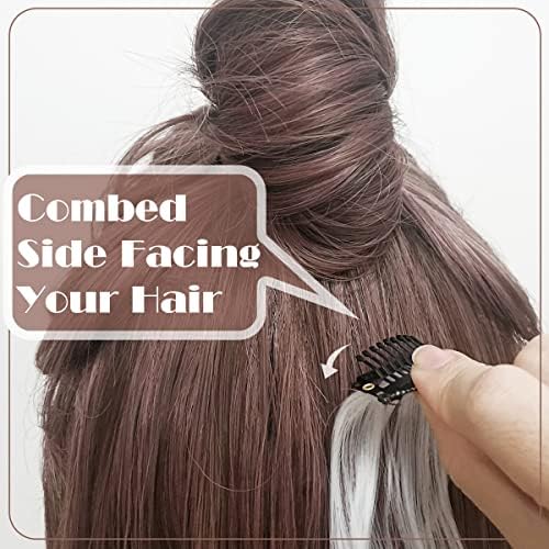 Dreamlover Hair Extension Clips, Wig Clips to Secure Wig, 9 Teeth, 30 Pieces - Image 5