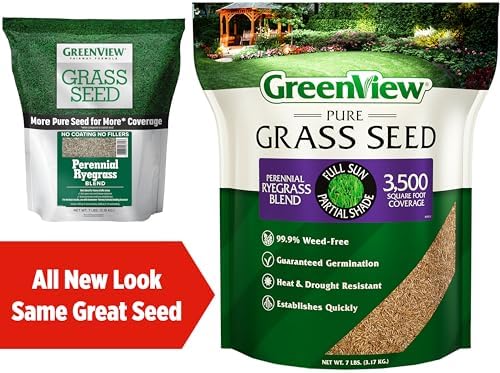 GreenView Pure Grass Seed Perennial Ryegrass Blend, 7 lb. Bag - Image 6