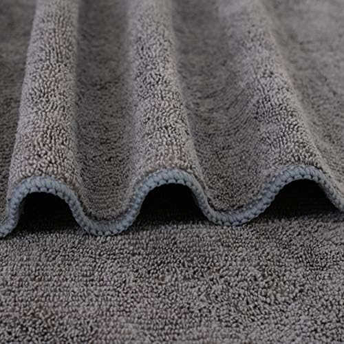 POLYTE 340 GSM Quick Dry Microfiber Hair Salon Towel, 20x40 in, 2 Pack - Image 3