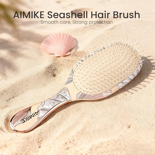 AIMIKE Paddle Hairbrush for Women & Kids Fine Hair, Wet & Dry - Image 2