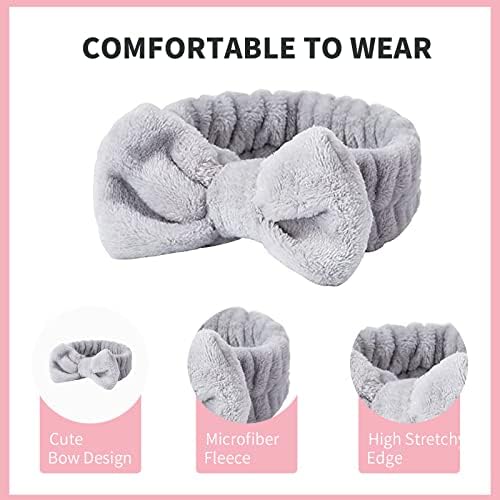WSYUB Spa Headband,Makeup Headbands,Headband for Washing Face - Image 5