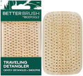 EcoTools Travel Detangler Hairbrush, Bamboo Hairbrush, 1 Count by EcoTools