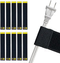 Selfie Straps by Wrap-It Storage, 9-inch (10-Pack), Black by Wrap-ItStorage