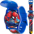 Marvel Spider-Man Kids Watches – Digital Display, Interactive Features, Adjustable Strap, Vibrant Spider-Man Graphics, Durable for Active Kids by Accutime