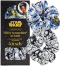 Kitsch x Star Wars R2-D2 & Stormtrooper Pillow Scrunchies for Women - 2pcs by Kitsch