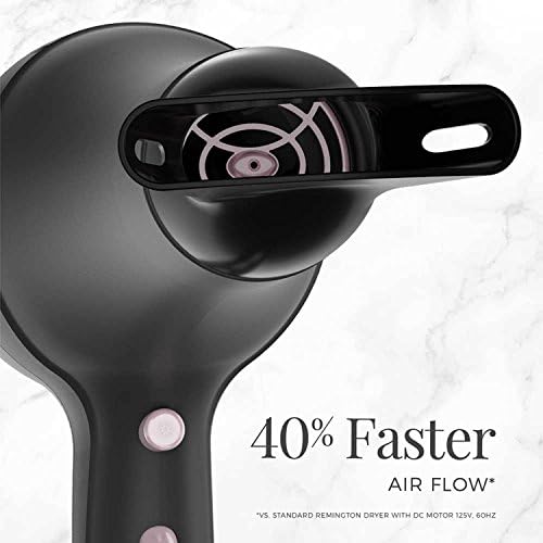 Remington Pro Pearl Ceramic Hair Dryer, 1875W, 3 Heat + 2 Speed - Image 5