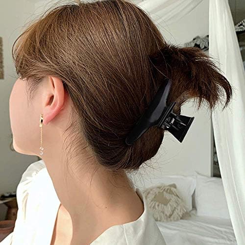 Ondder Hair Clips for Styling, Cutting, Coloring - Butterfly Claw Clamps and Sectioning Clips for Salon and Home Use - Hair Accessories for Women and Girls in Black, Blue, and Orange - Image 4
