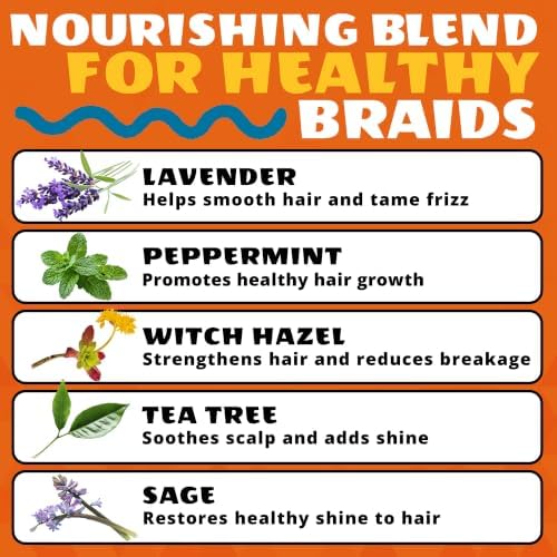 AllDay Locks Braid Gel Extreme Hold, Moisturizing Edge Control, 15 Oz - Image 3