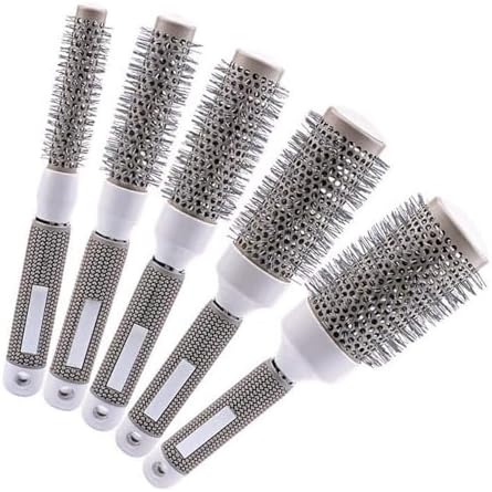 Professional Round Brush Set for Blow Drying 5 Brushes to HairStyling - Image 6