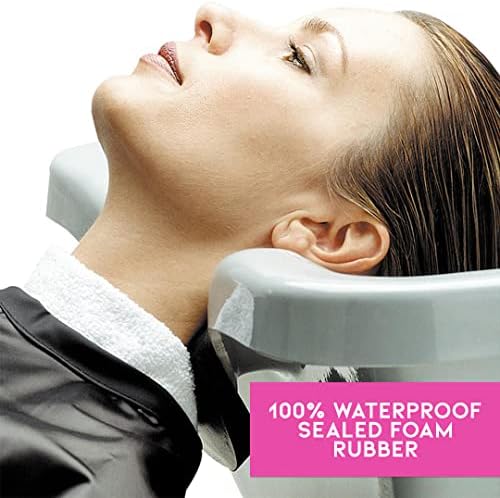 Betty Dain Neck-EEZ Shampoo Bowl Neck Rest, Foam Rubber, Black - Image 3