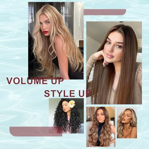 Travel Dual Voltage Hair Dryer Brush,Portable Mini Hot Air Blow Dryer Straightener & Curler,Titanium Oval Blowout Styler Volumizer Tools,Auto Cepillo Secador De Cabello International Travel Essentials - Image 5