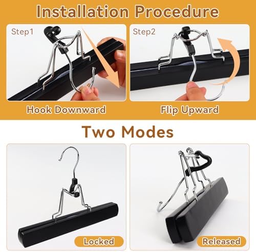1 Pack Wig Storage Bag with Hanger Hair Extensions Wig Storage Extra Long Hair Extension Holder with Transparent Zip Up Closure (Size Small) - Image 6