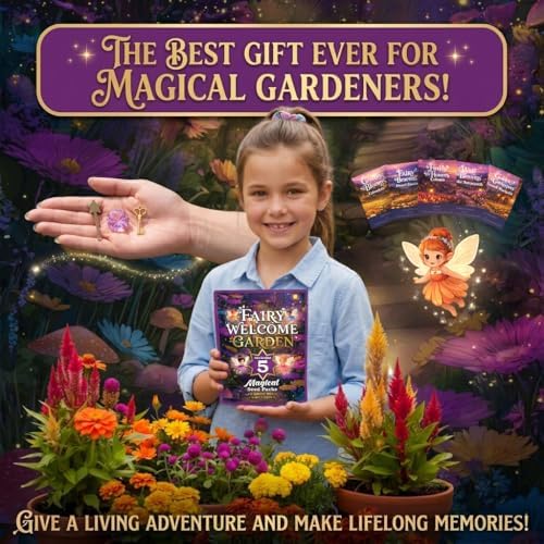 Fairy Garden Seed Kit | 5 Flower Varieties for Pollinators | Indoor,Outdoor - Image 7